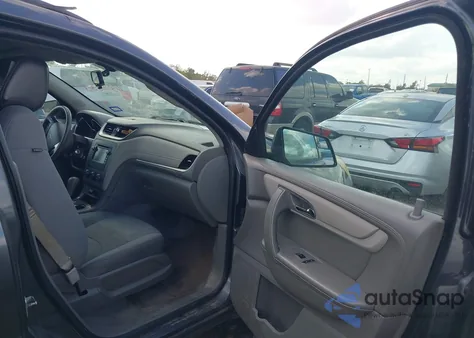 2013 Chevrolet Traverse Ls из США, поврежденный, VIN 1GNKRFED6DJ132796